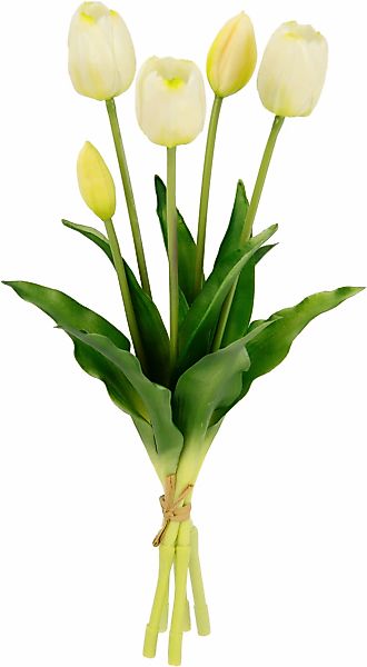 I.GE.A. Kunstblume "Tulpen" Real-Touch Tulpenbund künstlich Blüten Tulpenst günstig online kaufen
