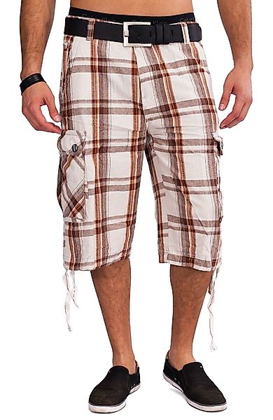 Egomaxx Cargoshorts Cargo Sommer Kariert (1-tlg) günstig online kaufen