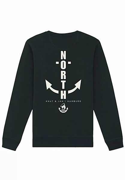 F4NT4STIC Sweatshirt North Anchor Knut & Jan Hamburg Print günstig online kaufen