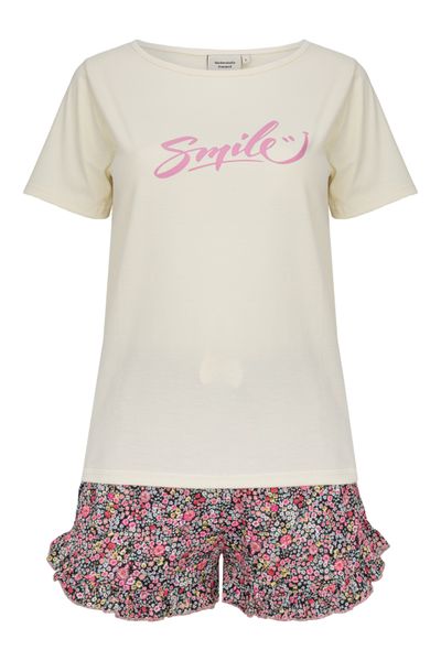 Mademoiselle Sommeil Shorty mit Motivdruck (2 günstig online kaufen