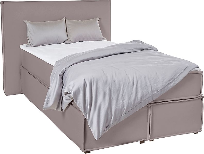 LeGer Home by Lena Gercke Boxspringbett »Yuma« incl. Topper, in 4 Breiten, günstig online kaufen