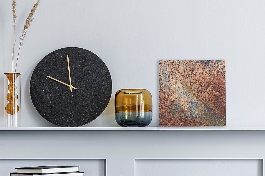 OneMillionCanvasses® Leinwandbild Blech - Eisen - günstig online kaufen