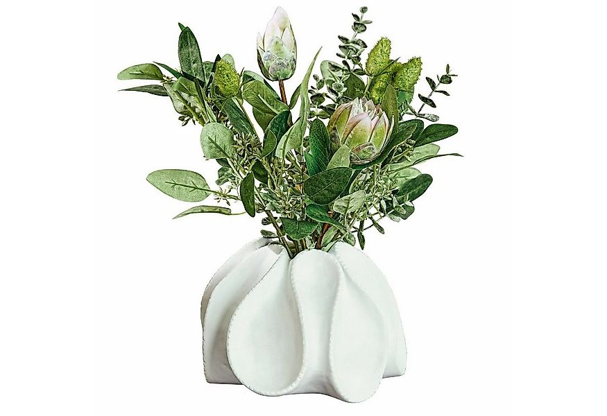 Mirabeau Tischvase Deko-Vase Dollon antikweiß günstig online kaufen