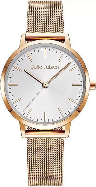 Julie Julsen Quarzuhr "Julie Julsen Basic Line Rosé, JJW1027RGME" günstig online kaufen