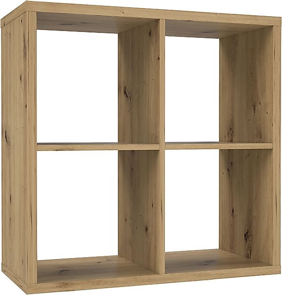 FORTE Standregal "Mauro, FSC-zertifiziert" Fachgröße 33x33cm, 4 Fächer günstig online kaufen