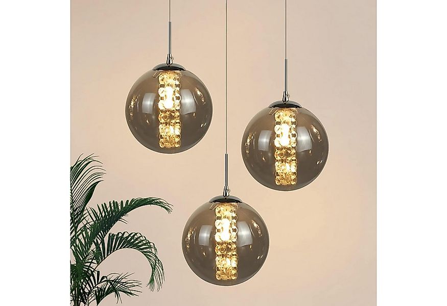 ZMH Pendelleuchte Esstisch 150CM Höhenverstellbar Pendellampe Kronleuchte W günstig online kaufen