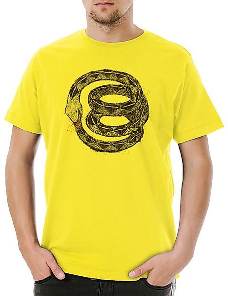 Urban Backwoods Print-Shirt Urban Backwoods Gadsden Ouroboros Snake Herren günstig online kaufen