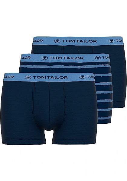 TOM TAILOR Boxershorts "Buffer", weich, bequem, eng, elastisch, Logobund, B günstig online kaufen