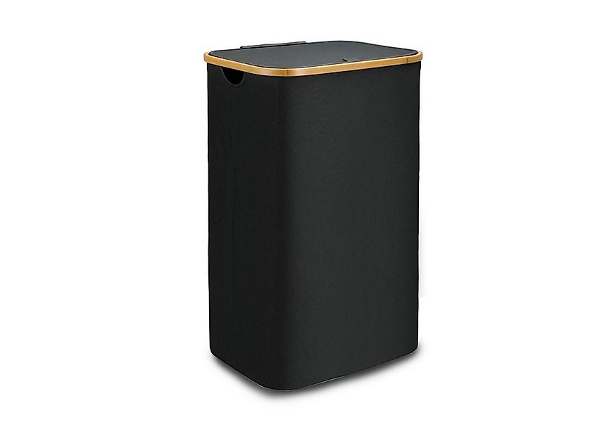 Bestlivings Wäschekorb mit Bambusrahmen inkl. herausnehmbarer Tasche, 100L, günstig online kaufen