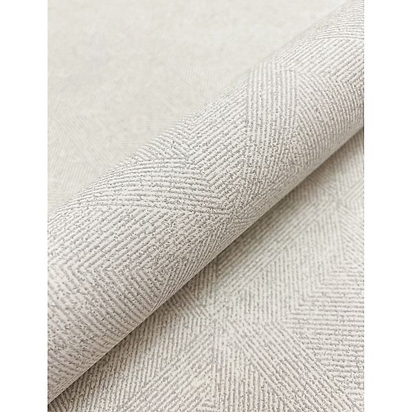 Newroom Vliestapete Hiram Light Grey Rauten Modern günstig online kaufen