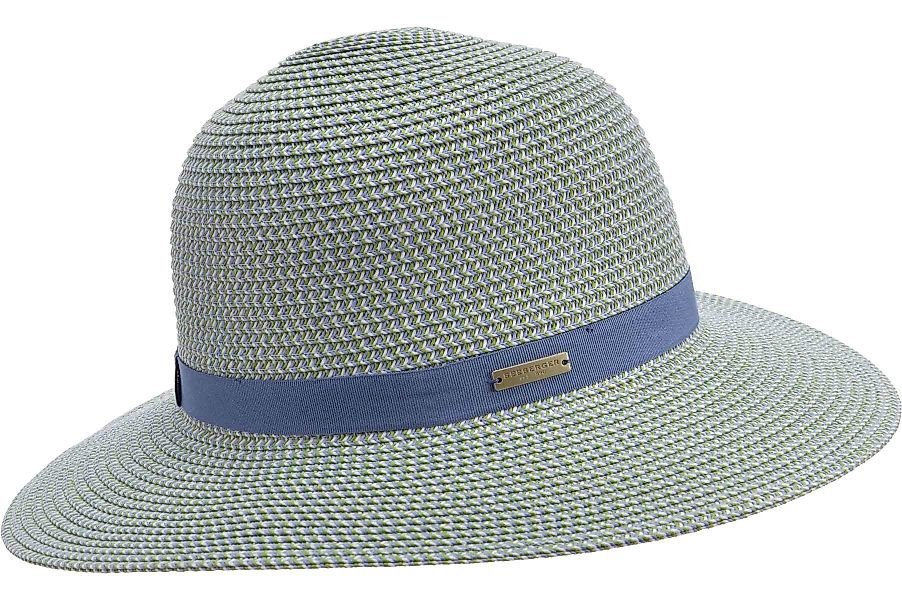 Seeberger Strohhut knautschbarer Borten-Sommerhut Flapper mit günstig online kaufen