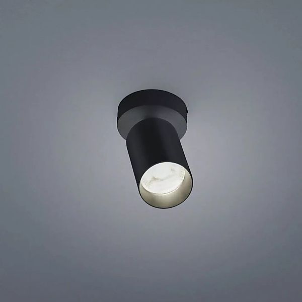 LED Deckenspot Riwa in Schwarz-matt 8W 480lm günstig online kaufen
