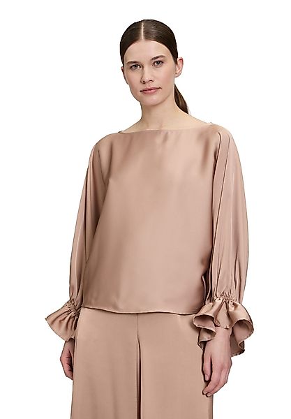 Vera Mont Satinbluse "Damen Satin-Bluse mit Fledermausärmeln" günstig online kaufen