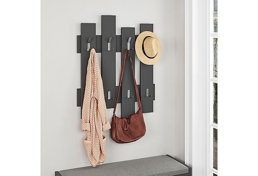 Decortie Wandgarderobe Wave, Aufhänger/ Hänger, 64 x 4 x 81 cm günstig online kaufen
