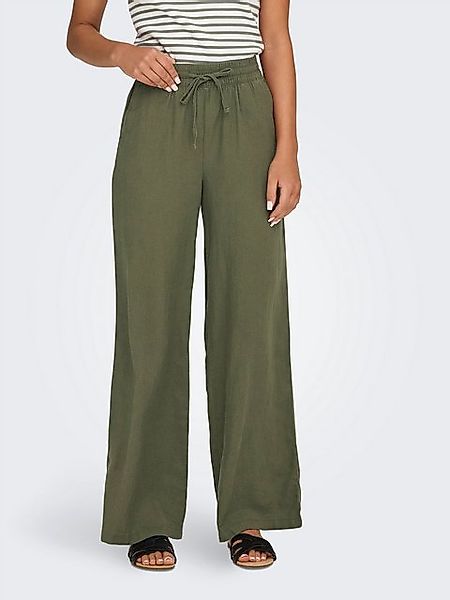 JDY Culotte JDYSAY LINEN HW WIDE PANT WVN NOOS günstig online kaufen