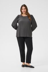 KAFFE Curve Langarmbluse Langarm-Bluse KCviva Große günstig online kaufen