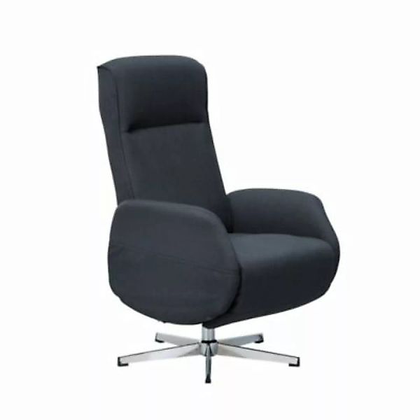 FineBuy Relaxsessel 49 x 52 cm Sitzfläche anthrazit günstig online kaufen