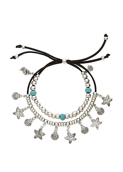 LASCANA Fußkette mit Anhänger in Layer günstig online kaufen