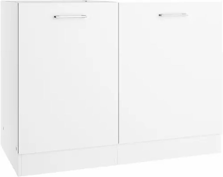KOCHSTATION Spülenschrank »KS-Milan« Spülzentrum 110 cm, matte oder hochglä günstig online kaufen