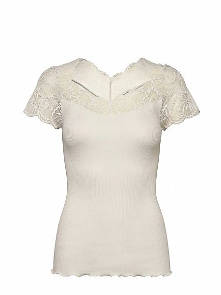 rosemunde Spitzenshirt "Beatha Lace Capsleeve T-Shirt" wunderschöne elastis günstig online kaufen
