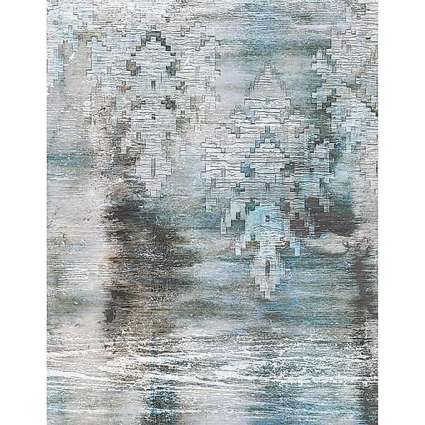 Marburg Fototapete Grafisch Modern 3,4 m x 2,65 m Blau FSC® günstig online kaufen