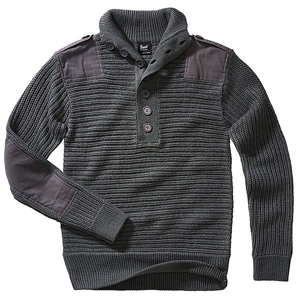 Brandit Alpin Stehkragen Sweater 5XL Anthracite günstig online kaufen