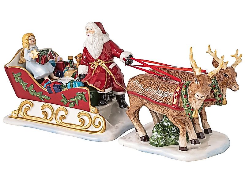 Villeroy & Boch Weihnachtsfigur Christmas Toys Schlitten Nostalgie günstig online kaufen