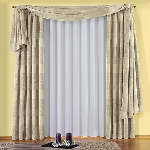 Wirth Gardine "Vanessa" Faltenband 1 Stk. tlg. Store günstig online kaufen