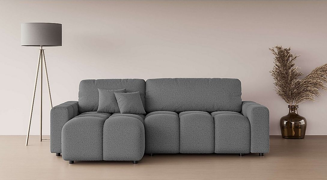 INOSIGN Ecksofa "FELICI, Schlafsofa 233cm, L-Form mit Recamiere beidseitig günstig online kaufen