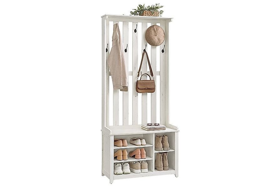VASAGLE Garderobenständer Garderobe, Garderobenständer, Kleiderständer, Sch günstig online kaufen