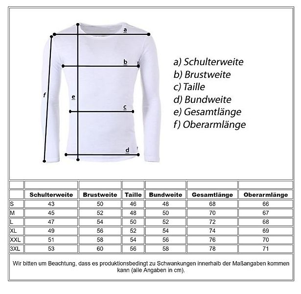 Key Largo Langarmshirt Cheese vintage Look uni Basic MLS00033 Rundhalsausch günstig online kaufen