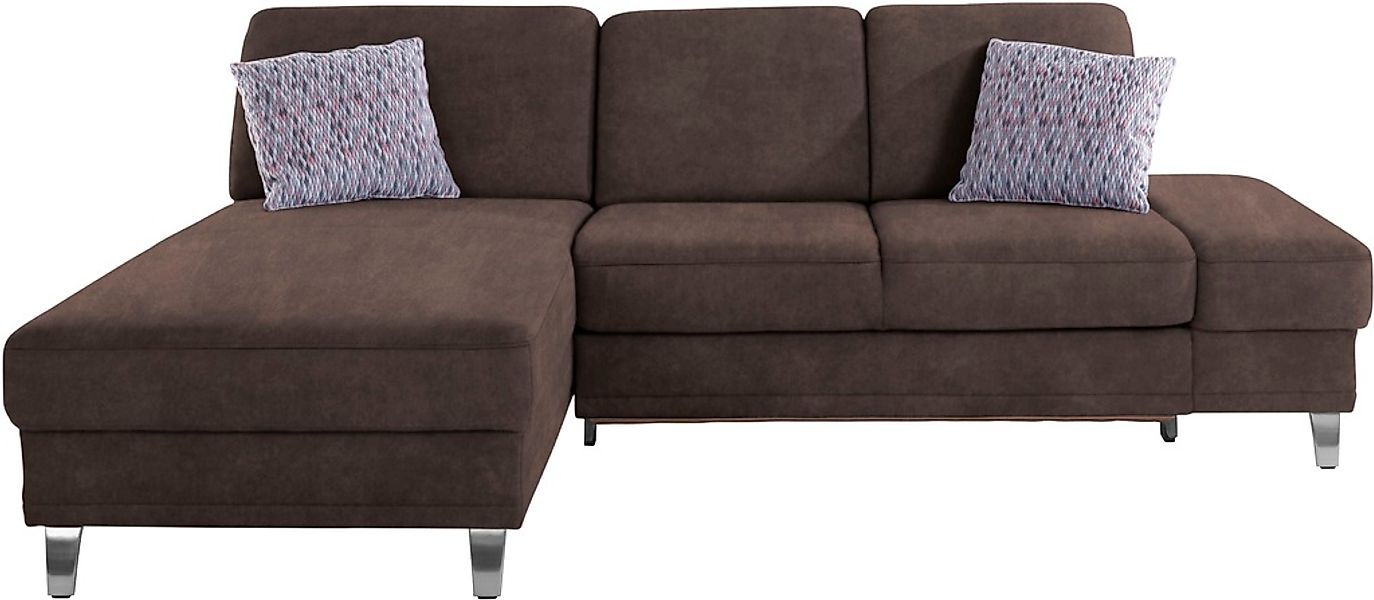 sit&more Ecksofa »Clio L-Form« wahlweise mit Bettfunktion oder Vorziehsitz günstig online kaufen