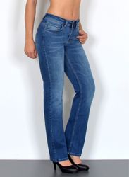 ESRA Straight-Jeans High Waist Damen Jeans günstig online kaufen
