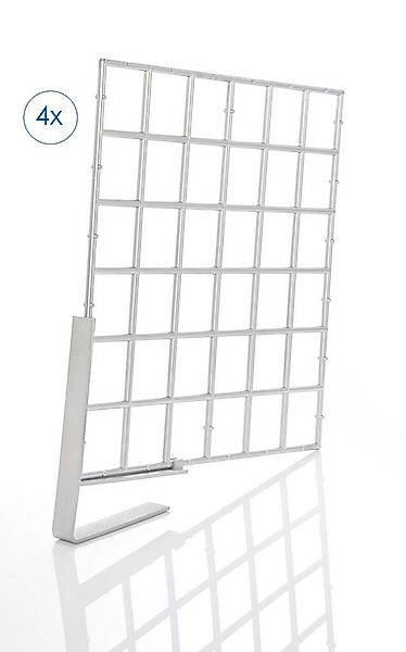 Ruco Regalelement Regalbodenteiler, 4-tlg., Stapelhilfe, einfach einklemmba günstig online kaufen