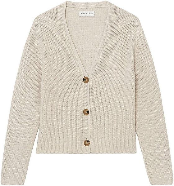 Marc O'Polo Strickjacke in kurzer, gerader Form günstig online kaufen