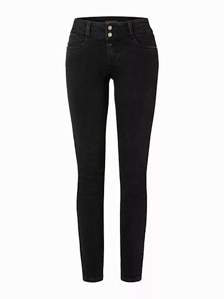 TIMEZONE Damen Jeans EnyaTZ - Slim Fit - Schwarz - Clean Black Wash günstig online kaufen