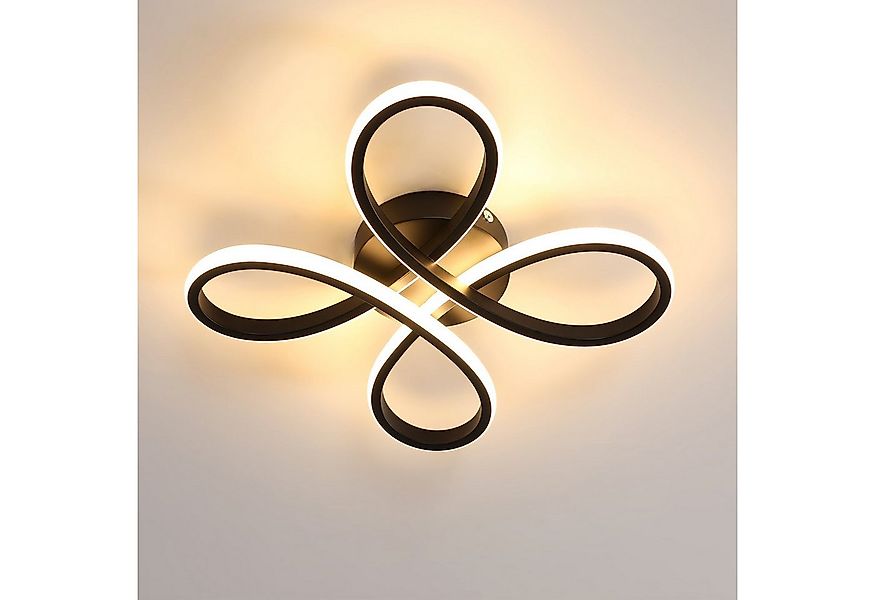 Goeco Deckenleuchte LED Deckenleuchte, dimmbares Kreativlicht, Blütenblatt günstig online kaufen