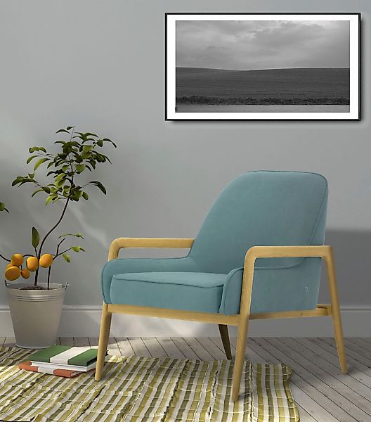 Home affaire Sessel "Braga" wahlweise mit Gestell aus Eiche in dunkel oder günstig online kaufen