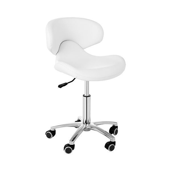 Physa Drehstuhl Rollhocker mit Lehne Arbeitshocker günstig online kaufen