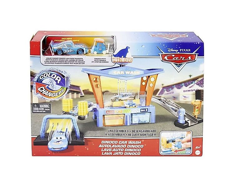 Mattel® Spielzeug-Rennwagen Mattel GTK91 - Disney - Cars - Dinoco Autowasch günstig online kaufen