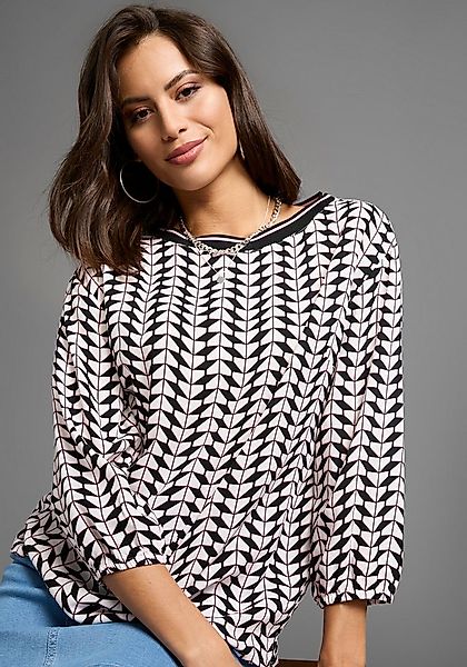 Laura Scott Druckbluse mit Grafik-Design günstig online kaufen