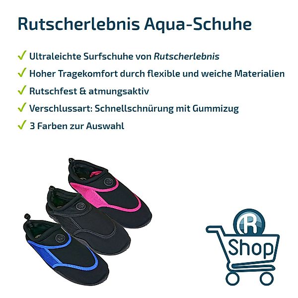 Rutscherlebnis Aqua-Schuhe / Surf-Schuhe Badeschuh günstig online kaufen