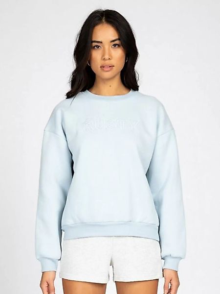 Rusty Sweatshirt RUSTY KEY LINE RELAXED CREW NECK FLEECE günstig online kaufen