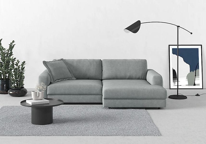 TRENDMANUFAKTUR Ecksofa "Bourbon" mit extra hohem Sitzkomfort, auch in Cord günstig online kaufen