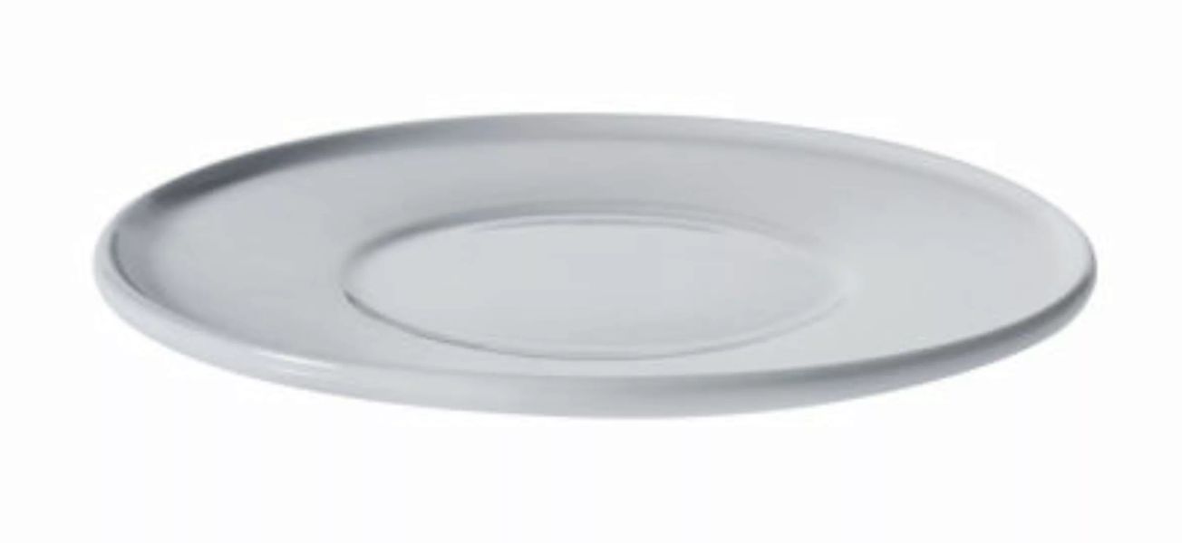 Untertasse  keramik weiß für die Teetasse PlateBowlCup - Alessi - Weiß günstig online kaufen