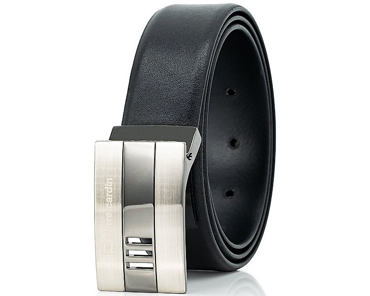 Pierre Cardin Koppelgürtel Leder-Gürtel Herren 33 mm breit günstig online kaufen
