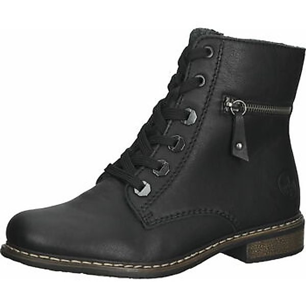 Rieker Schnürboots, Schnürstiefelette, Blockabsatz, mit Zierreißverschluss günstig online kaufen