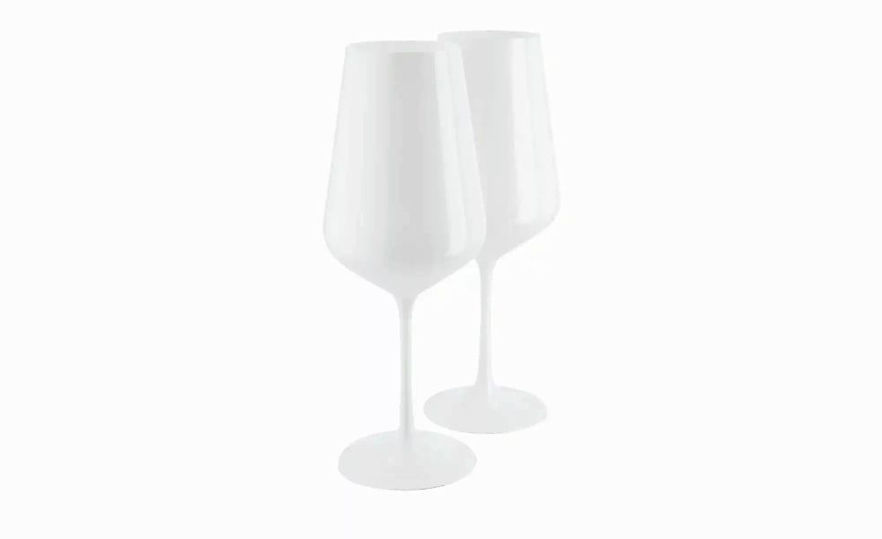 Peill+Putzler Weinkelch 2er-Set Las Vegas ¦ weiß ¦ Glas  ¦ Maße (cm): H: 23 günstig online kaufen