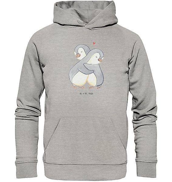 Mr. & Mrs. Panda Hoodie Pinguine Kuscheln Größe L - Heather Grey - Geschenk günstig online kaufen