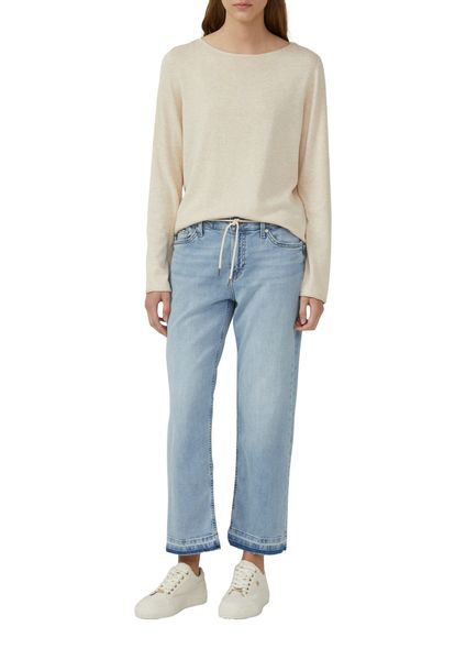 s.Oliver Langarmshirt mit Rollkanten günstig online kaufen